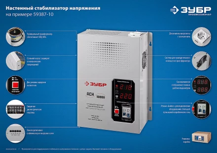 Стабилизаторы напряжения навесные серия ПРОФЕССИОНАЛ купить в Нижневартовске