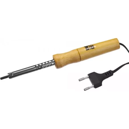 Паяльник DEXX с деревянной рукояткой, конус, 40Вт 55416-40 купить в Нижневартовске