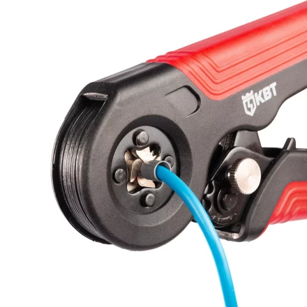 Пресс-клещи КВТ ПКВк-10А для опрессовки втулочных наконечников до 10 мм (101397) купить в Нижневартовске