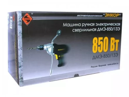 Дрель миксер ЭНКОР ДМЭ-850/13Э 50100 купить в Нижневартовске