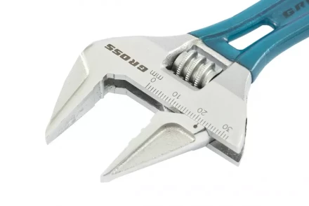 Ключ разводной, 150 мм,CrV, укороченная ручка  GROSS 15564 купить в Нижневартовске