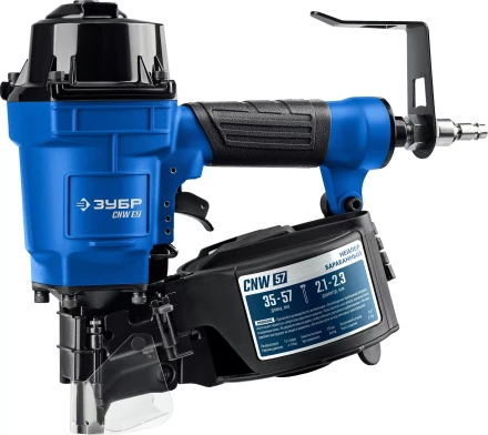 ЗУБР CNW-57, пневматический нейлер для барабанных гвоздей ЗУБР CNW (35-57 мм), Профессионал (31910) купить в Нижневартовске