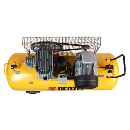 Компрессор воздушный, ременный привод BCI5500-T/270, 5.5 кВт, 270 литров, 850 л/мин Denzel 58129 купить в Нижневартовске