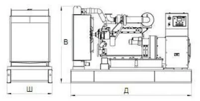 Дизельная электростанция Исток АД16С-Т400-РМ12 купить в Нижневартовске