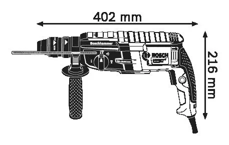 Перфоратор BOSCH GBH 2-28 F (0.611.267.600) купить в Нижневартовске