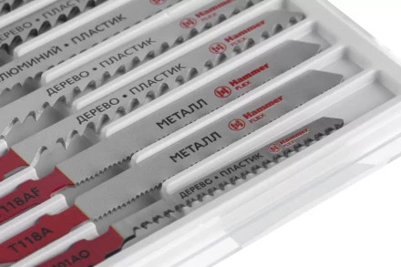 Пилки для лобзика HAMMER JG WD-PL-MT набор No5 (10шт.) купить в Нижневартовске