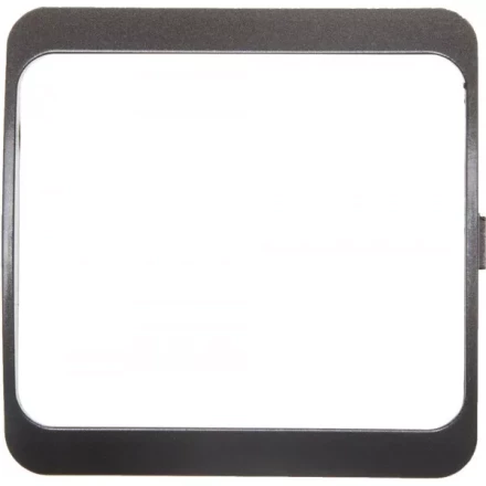 Вставка СВЕТОЗАР "ГАММА" декоративная, цвет темно-серый металлик, одинарная SV-54167-DM купить в Нижневартовске