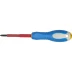 ЗУБР "ПРОФИ ЭЛЕКТРИК". Отвертка Cr-V, трехкомпонент рукоятка, высоковольтная до ~1000В, PH №1, 80 мм 25262-1-080 купить в Нижневартовске
