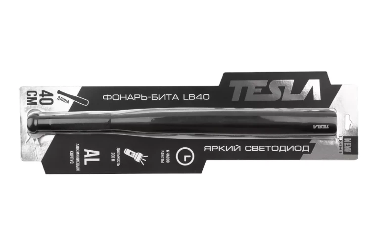 Фонарь-бита TESLA LB-40 33х400 мм купить в Нижневартовске