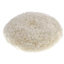 Насадка полировальная &quot;под липучку&quot; 125 мм плетеная шерстяная нить MATRIX 75957