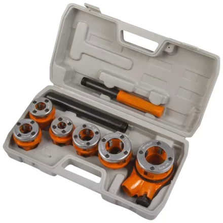 Набор клуппов 1/4-1,25 с трещеточным плашкодержателем SPARTA 773357 купить в Нижневартовске