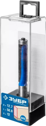 ЗУБР 12.7 x 50.8м. хвостовик 12 мм, фреза кромочная с нижним подшипником, Профессионал (28727-12.7-50.8) (1) купить в Нижневартовске
