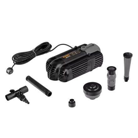 Насос фонтанный FNP90-39, 92 Вт, подъем 3,9 м, 3200 л/ч, колокольчик/каскад/гейзер Denzel 99033 купить в Нижневартовске