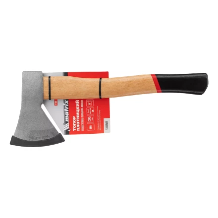 Топор плотницкий, кованый, деревянная рукоятка, 600 гр Matrix, пескоструйная обработка полотна 21696 купить в Нижневартовске