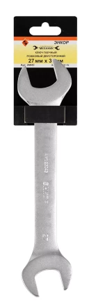 Ключ гаечный рожковый двусторонний 27х30 Энкор 26043 купить в Нижневартовске