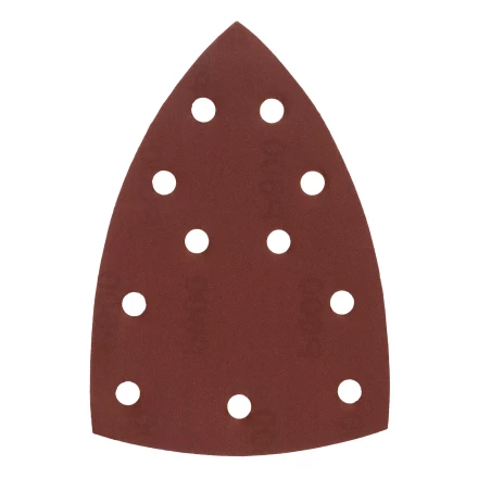 Треугольник абразивный на ворc. подложке под "липучку", перф., P 600, 150х150х100 мм, 5 шт. Denzel 738697 купить в Нижневартовске