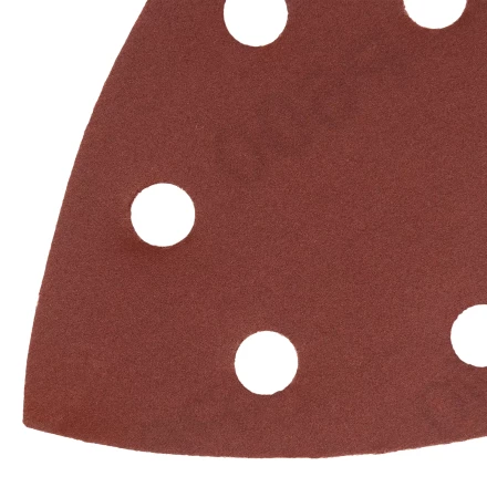 Треугольник абразивный на ворc. подложке под "липучку", перф., P 600, 150х150х100 мм, 5 шт. Denzel 738697 купить в Нижневартовске