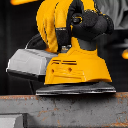 Треугольник абразивный на ворc. подложке под "липучку", перф., P 600, 150х150х100 мм, 5 шт. Denzel 738697 купить в Нижневартовске