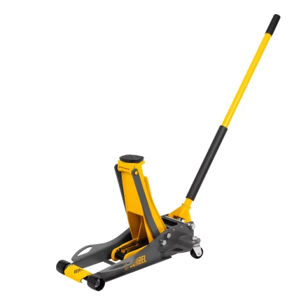 Домкрат гидравлический подкатной Denzel 51250, 3 т, 75-500 мм, быстрый подъем, низкий подхват, проф. купить в Нижневартовске