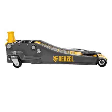 Домкрат гидравлический подкатной Denzel 51250, 3 т, 75-500 мм, быстрый подъем, низкий подхват, проф. купить в Нижневартовске
