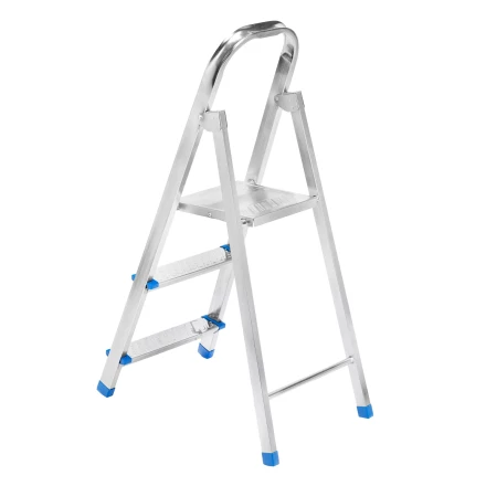 Стремянка, 3 ступени, стальная, оцинкованная Сибртех 97835 купить в Нижневартовске