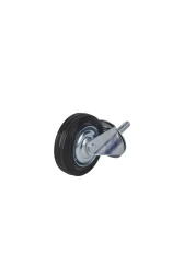 Колесо поворотное SCt 42 100 мм резина с болтом (F) 1027172