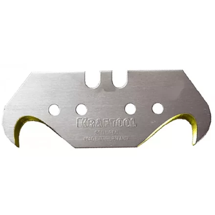 Лезвие KRAFTOOL"PRO" "SOLINGEN"сменное,для универс ножей,нитрид титана,многоур закалка,крюк типS24,18,7х50х0,50мм,5шт 09643-TIN-S5_z01 купить в Нижневартовске