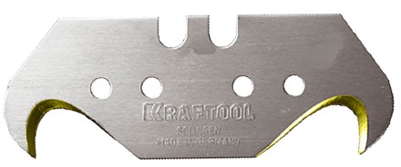 Лезвие KRAFTOOL&quot;PRO&quot; &quot;SOLINGEN&quot;сменное,для универс ножей,нитрид титана,многоур закалка,крюк типS24,18,7х50х0,50мм,5шт 09643-TIN-S5_z01 купить в Нижневартовске