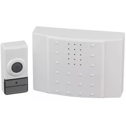 Звонок СВЕТОЗАР &quot;ЛИРА&quot; радиочастотный беспроводной, 16 мелодий, 4,5В SV-58062