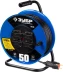 Удлинитель на катушке "КГ 315", 50 м, 3700 Вт, 4 гнезда, IP44, КГ 3х1,5 кв мм, ЗУБР 55080-50 купить в Нижневартовске