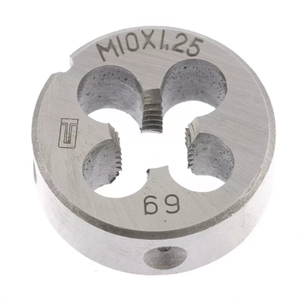 Плашка М10 х 1,25 мм СИБРТЕХ 77025 купить в Нижневартовске