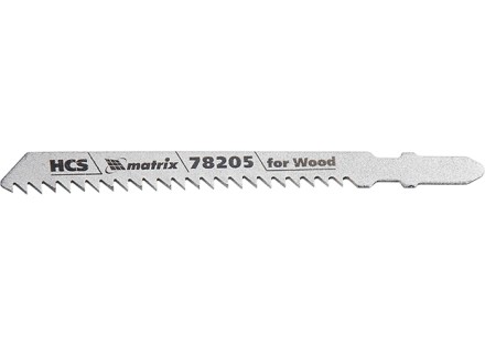 Полотна для электролобзика по дереву 3 шт T111C 75 х 3мм HCS MATRIX Professional 78205 купить в Нижневартовске