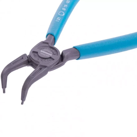 Съемник 165 мм для внутренних стопорных колец (19-60 мм) изогнутые губки Gross 18343 купить в Нижневартовске