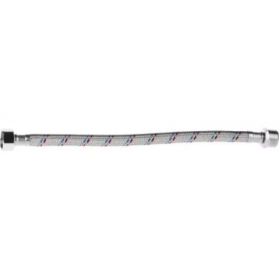 Подводка гибкая STAYER для воды, оплетка из нержавеющей стали, г/ш 1/2" - 0,3м 51015-G/S-030