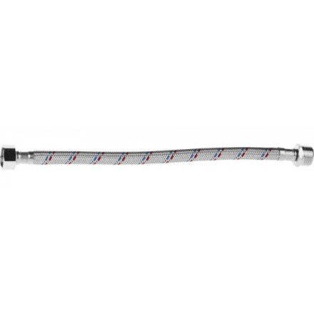 Подводка гибкая STAYER для воды, оплетка из нержавеющей стали, г/ш 1/2&quot; - 0,3м 51015-G/S-030 купить в Нижневартовске