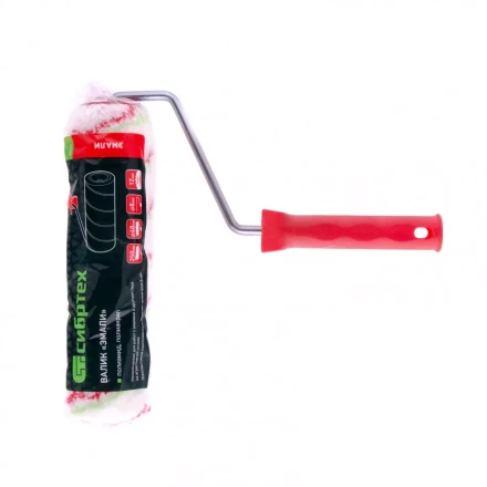 Валик "Эмали"  250 мм ворс 12 мм D 48 мм D ручки 8 мм полиамид полиакрил Сибртех 80171 купить в Нижневартовске