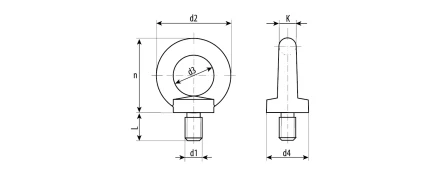 Рым-болты DIN 580 карточка серия ПРОФЕССИОНАЛ купить в Нижневартовске