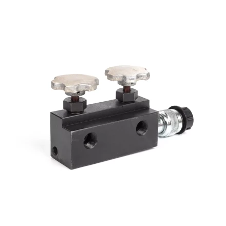 Кран гидравлический распределительный КВТ КГР-2 2-канальный (85076) купить в Нижневартовске