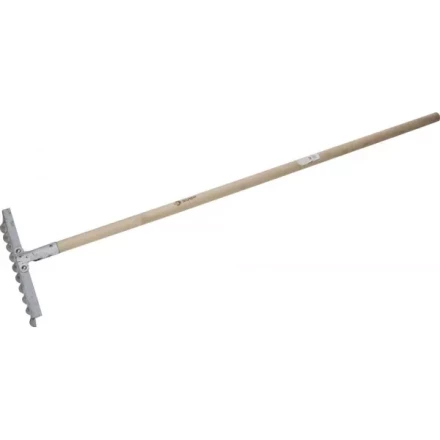 Грабли ЗУБР из нержавеющей стали, 10 витых зубцов, деревянный черенок 4-39481-10 купить в Нижневартовске