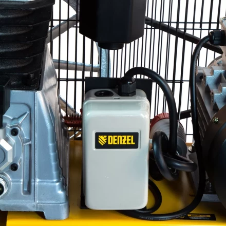 Компрессор воздушный, ременный привод BCI5500-T/200, 5.5 кВт, 200 литров, 850 л/мин Denzel 58128 купить в Нижневартовске
