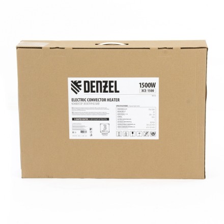 Конвектор электрический XCE-1500, 230 В, 1500 Вт, X-образный нагреватель Denzel 98116 купить в Нижневартовске