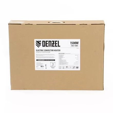 Конвектор электрический XCE-1500, 230 В, 1500 Вт, X-образный нагреватель Denzel 98116 купить в Нижневартовске