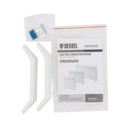 Конвектор электрический XCE-1500, 230 В, 1500 Вт, X-образный нагреватель Denzel 98116 купить в Нижневартовске