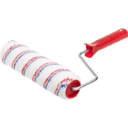 Валик ЗУБР "ЭКСПЕРТ" "ГИРПАИНТ", полиакрил 12мм, ручка 8мм, d=48/250мм 03511-25_z03 купить в Нижневартовске