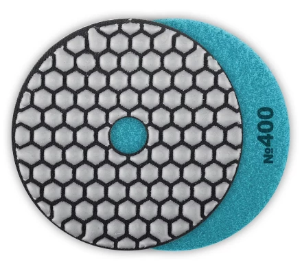 ЗУБР 100 мм, №400, сухое шлифование, алмазный гибкий шлифовальный круг АГШК, Профессионал (29868-400) купить в Нижневартовске