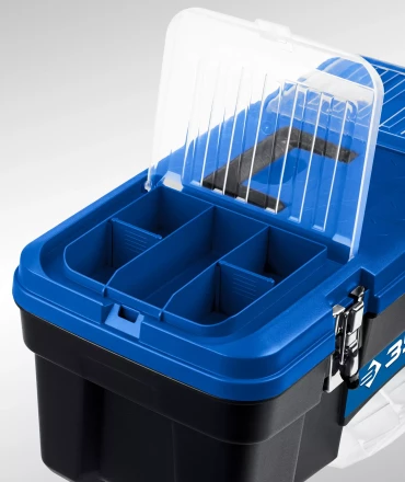 ЗУБР ДЕСНА-22, 557 x 284 x 236 мм, (22), Пластиковый ящик для инструментов (38181-22) купить в Нижневартовске