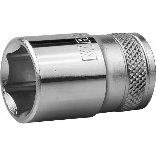 Торцовая головка KRAFTOOL "INDUSTRIE QUALITAT", Cr-V, FLANK, хромосатинированная, 1/2", 17 мм 27805-17_z01 купить в Нижневартовске