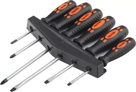 Набор отверток CrV  двухкомпонентные рукоятки 6 шт SPARTA. 13307 купить в Нижневартовске