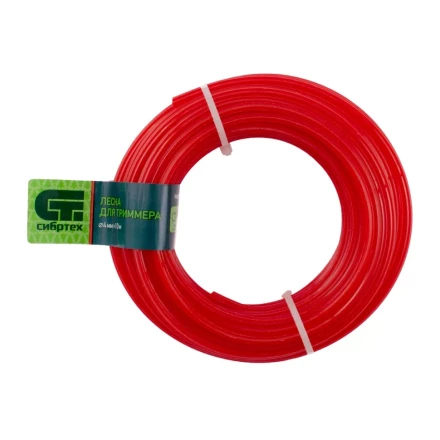 Леска для триммера семь граней, 4.0 мм х 10 м, Россия Сибртех 961845 купить в Нижневартовске