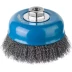 ЗУБР &quot;ПРОФЕССИОНАЛ&quot;. Щетка чашечная для УШМ, витая стальная проволока 0,3мм, 125ммхМ14 35261-125_z02 купить в Нижневартовске